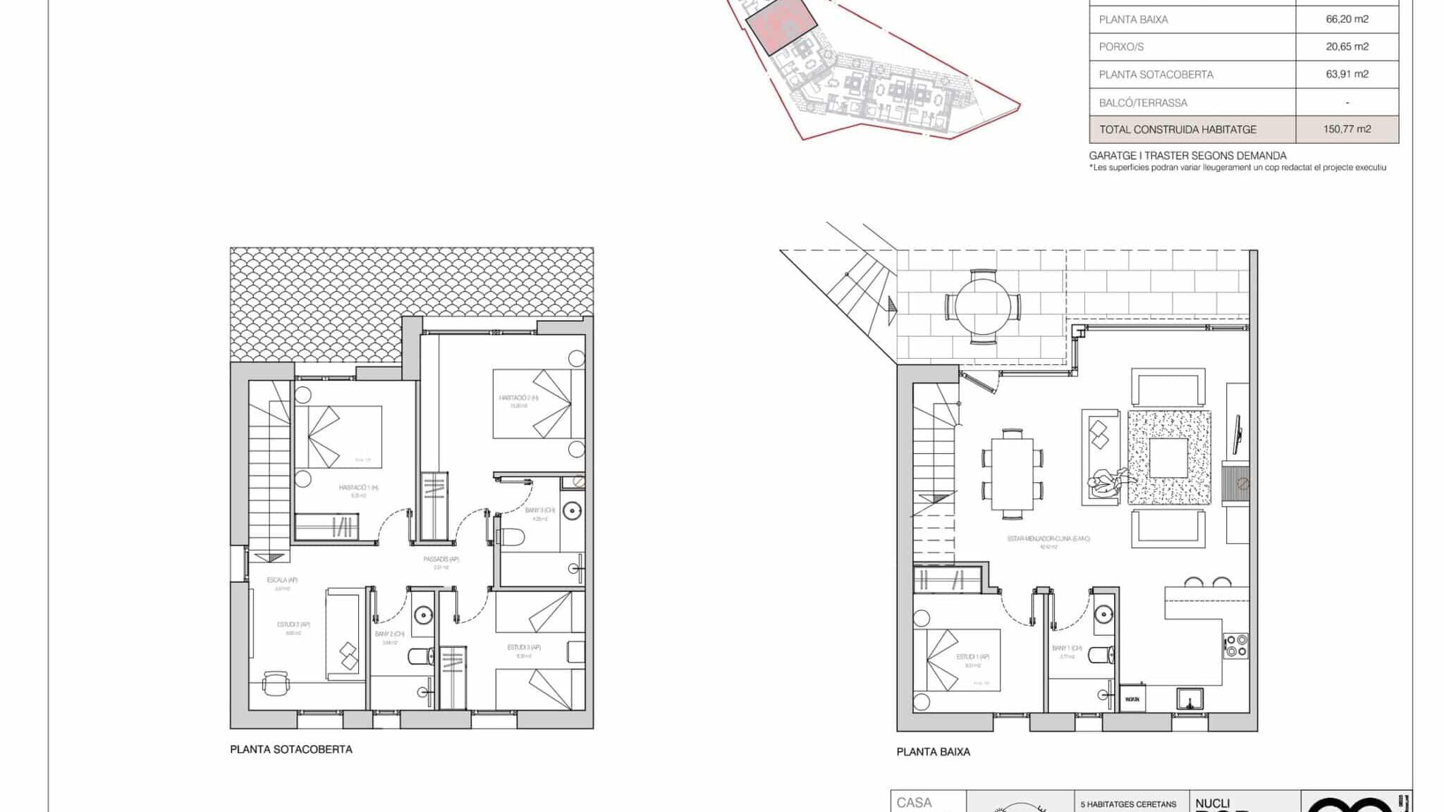 PROJECTE BOR 5 CASES page 0006 uai Compra y venta de casas y pisos La Cerdanya