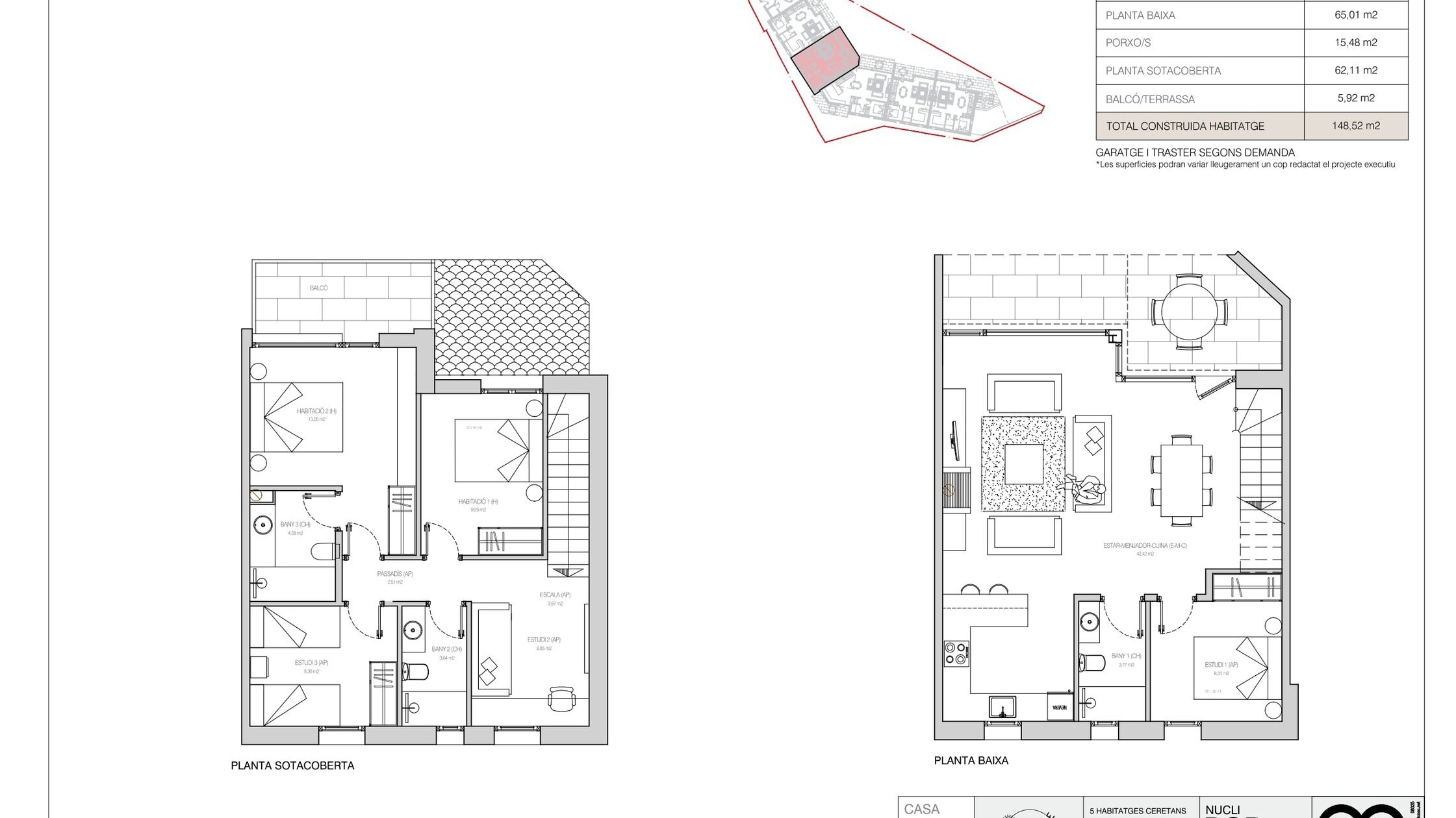 PROJECTE BOR 5 CASES page 0007 uai Compra y venta de casas y pisos La Cerdanya
