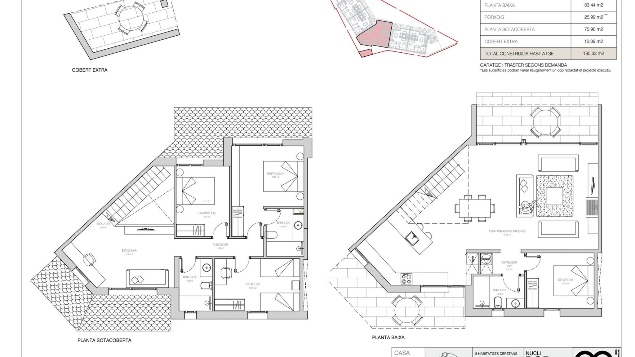 PROJECTE BOR 5 CASES page 0008 uai Compra y venta de casas y pisos La Cerdanya