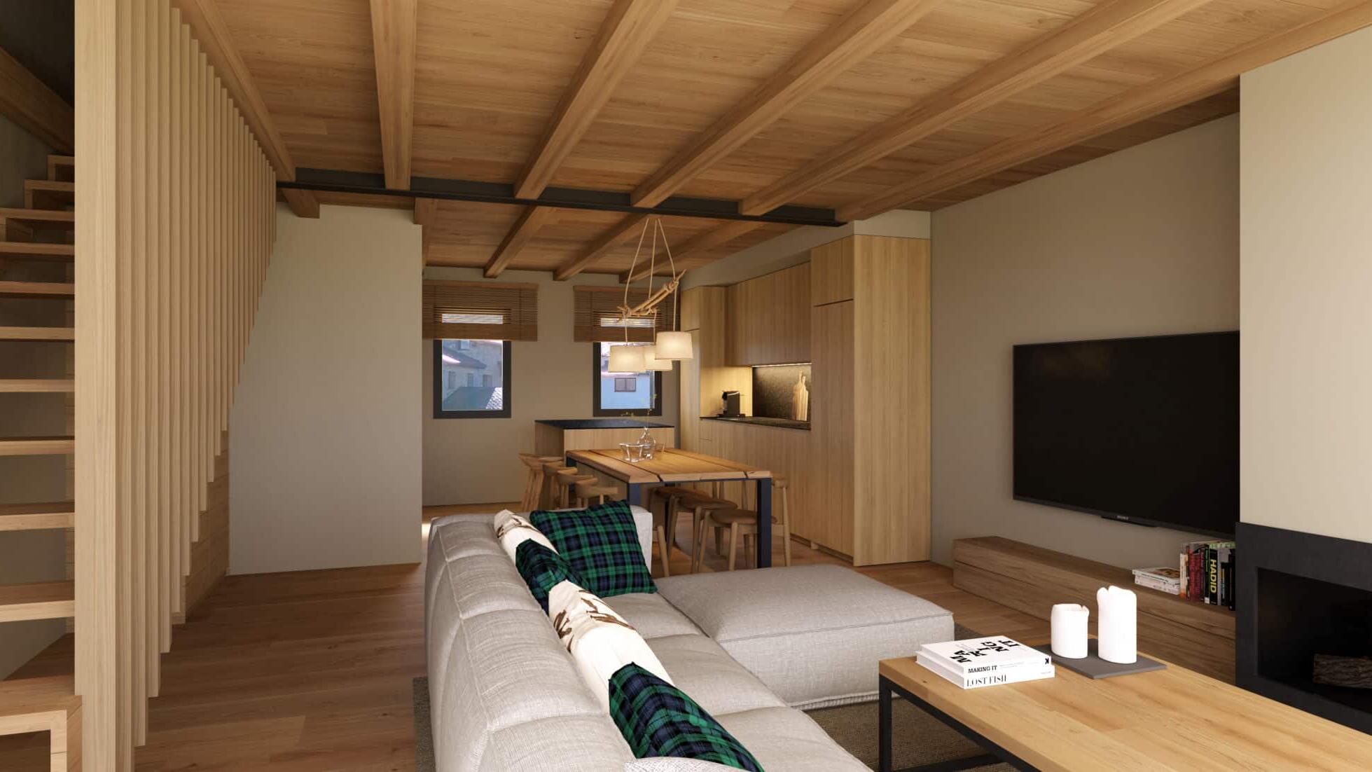 INTERIOR APARTAMENT P1 0003 POST scaled uai Compra y venta de casas y pisos La Cerdanya